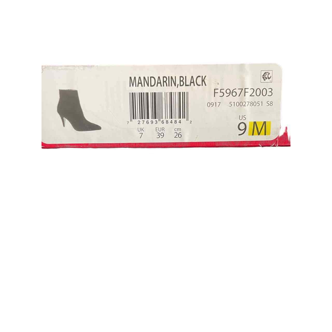 Carlos Size 9 Black Ultra Suede Boots