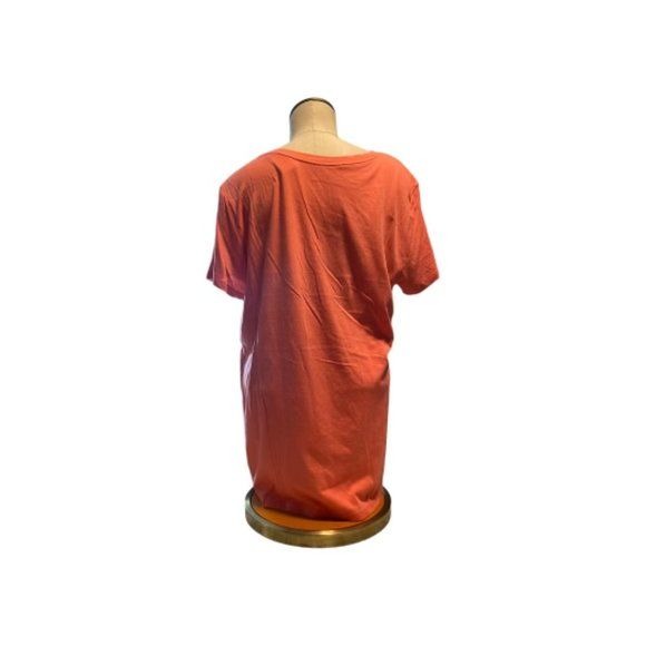 Gap Coral V neck Shirt
