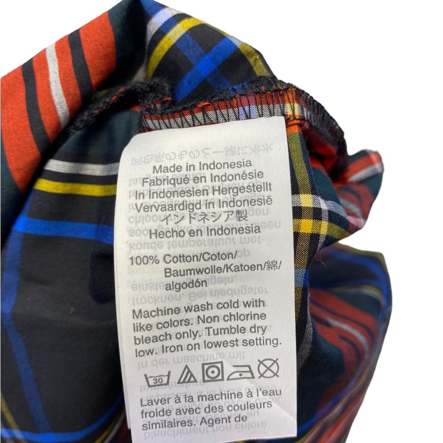 J. Crew Red Black Plaid Shirt