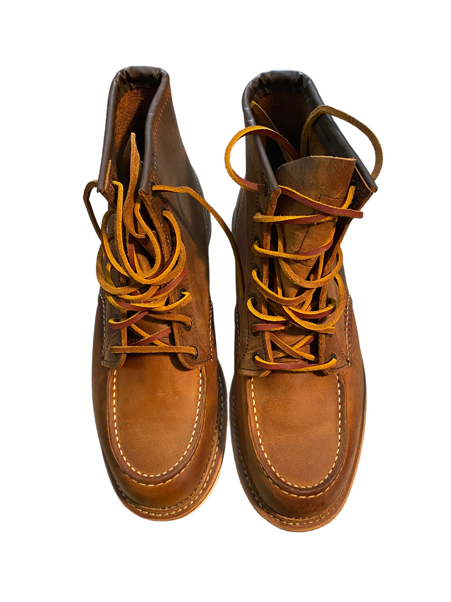 Red Wing Brown Leather Boots