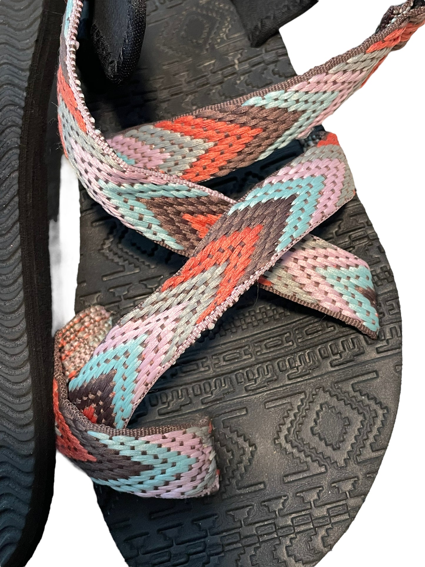 Muk Luk Sport Multi Colored Sandals