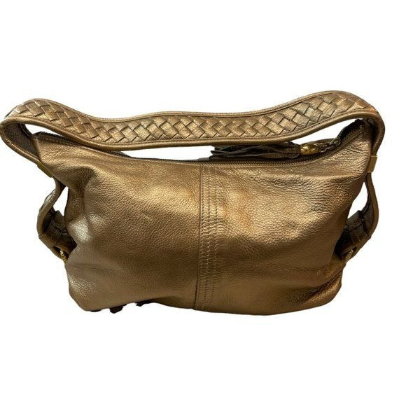 Elliott Lucca Golden sold Leather Crossbody