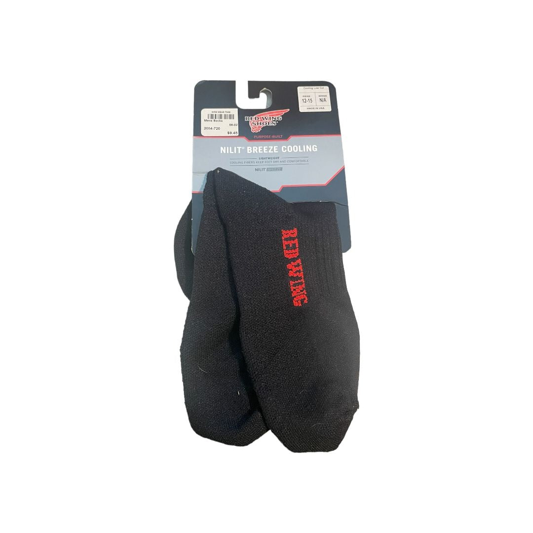 Red Wing Shoes Black Nilit Breeze Cooling Socks