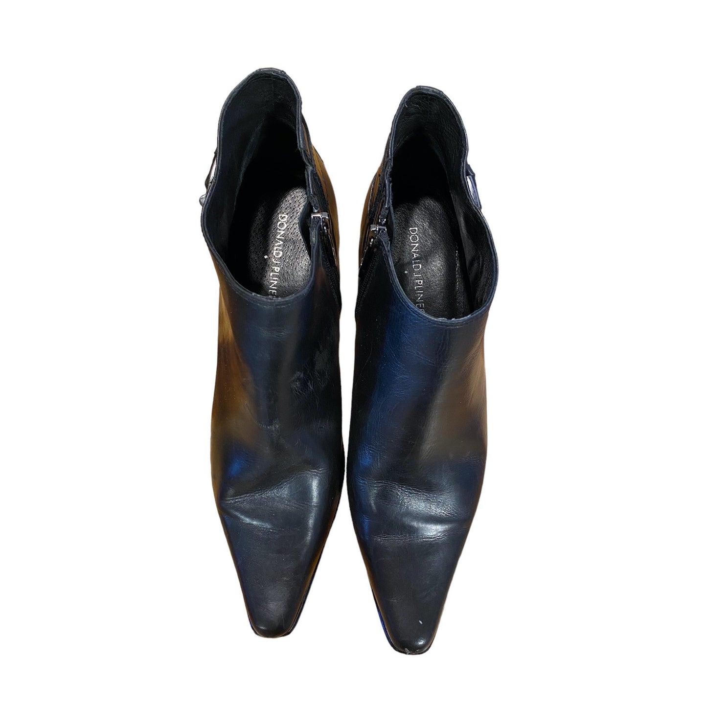 Donald J Pliner women's black thin-heeled booties