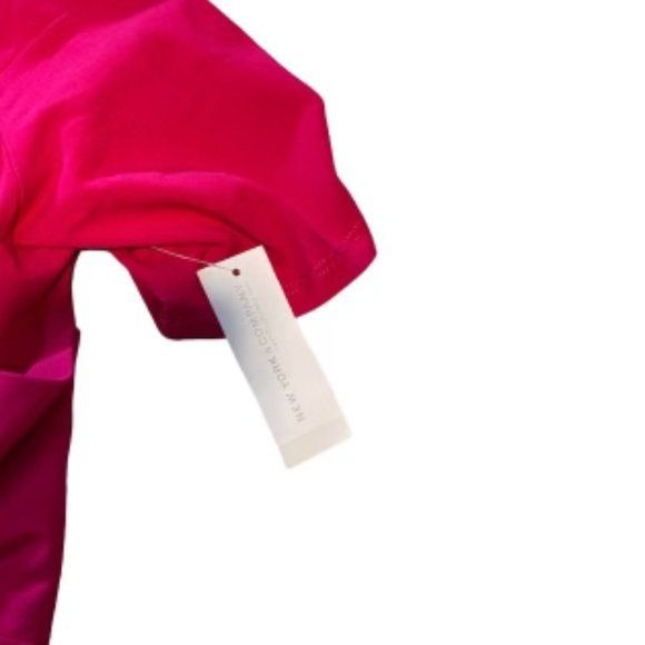 Soho Hot Pink  off Shoulder Short sleeve Shirt