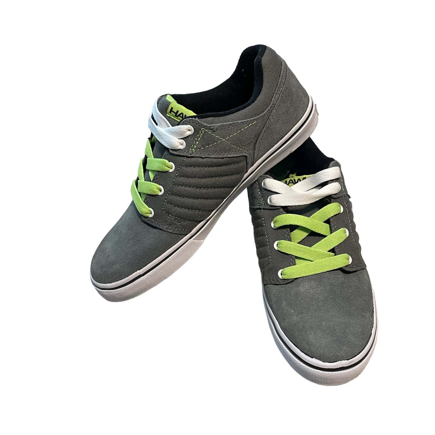 Hawk Gray Green Boys Sneakers