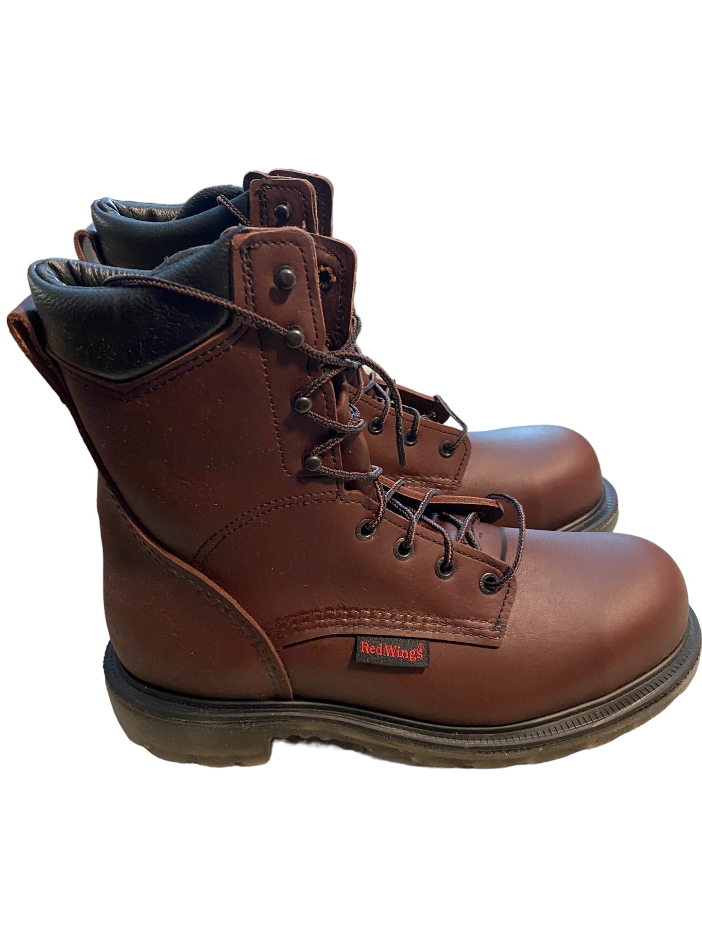 Red Wing Burgundy Leather Boots