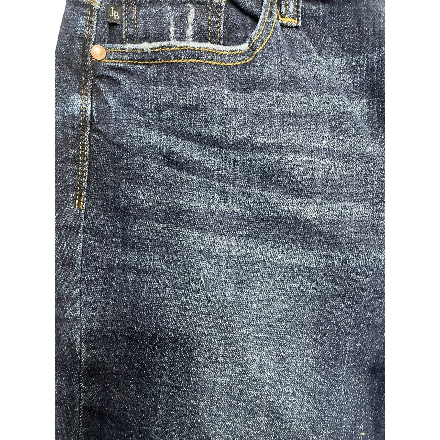 Judy Blue Dark Denim Mid Rise Slim Fit