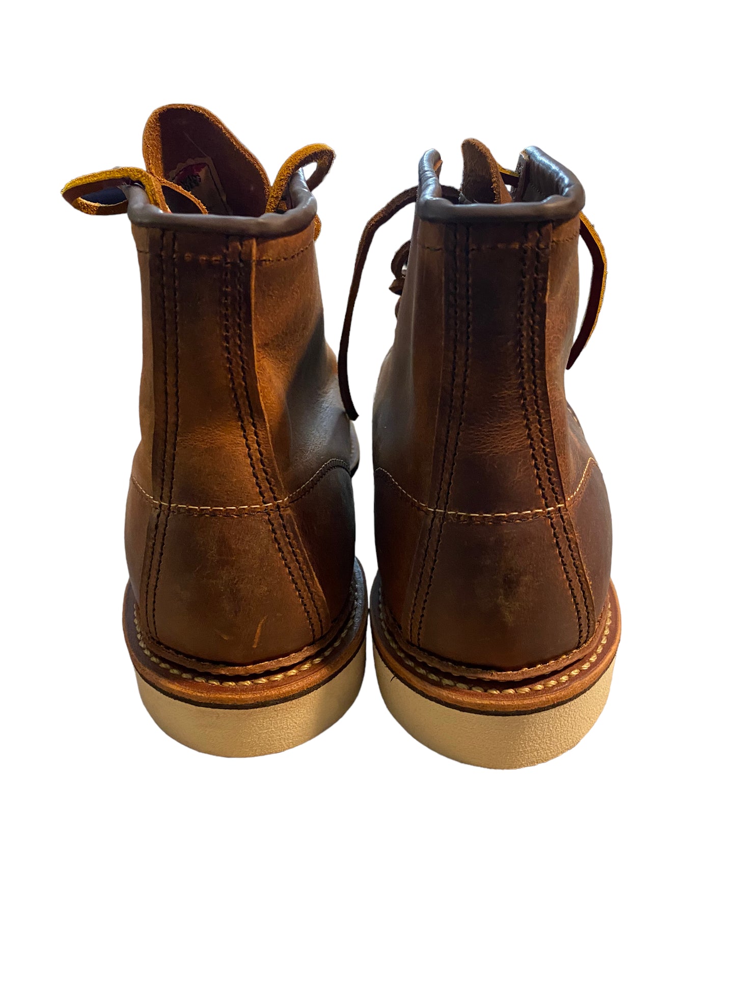 Red Wing Brown Leather Boots