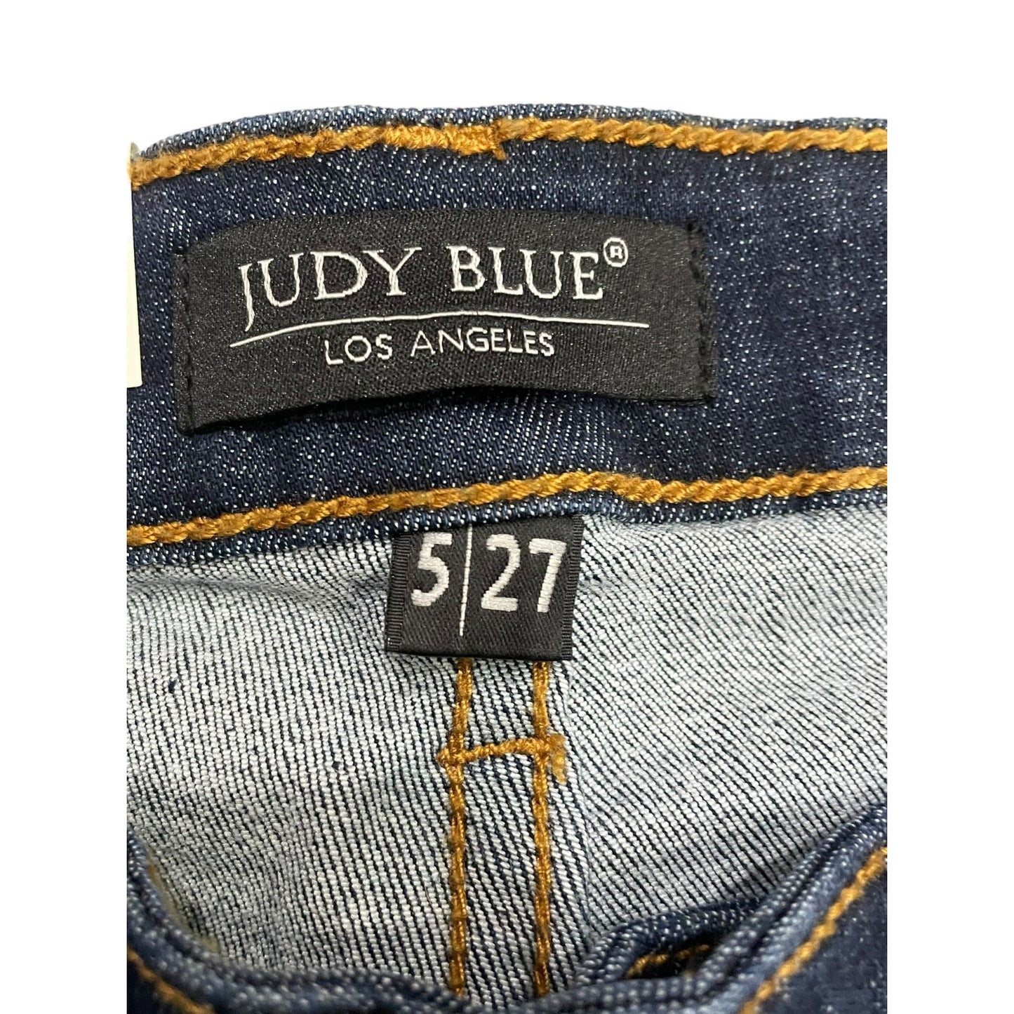 Judy Blue Dark Denim Mid Rise Skinny Fit Jeans