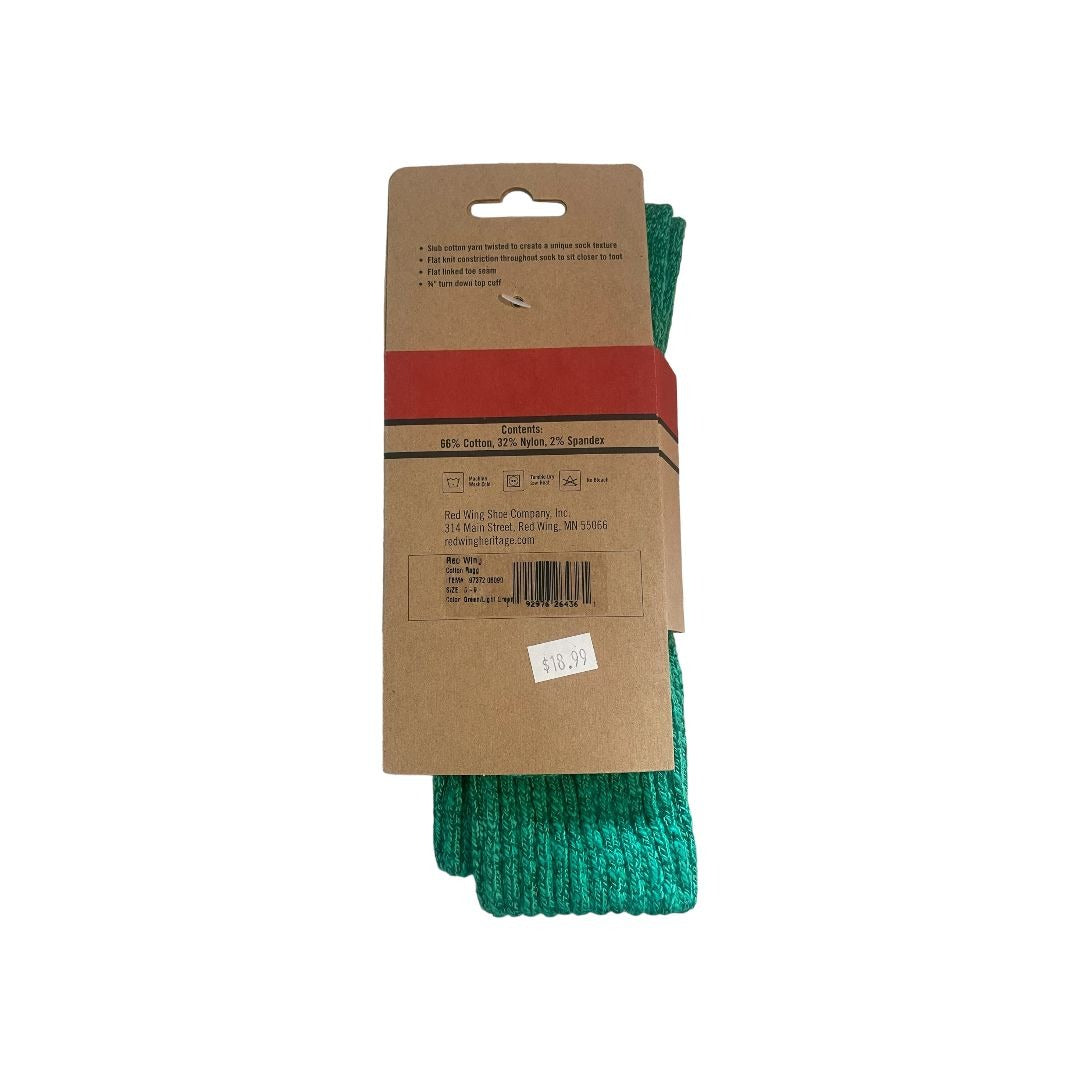 Red Wing Shoes Green Boot Socks