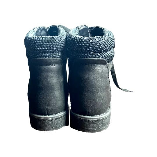 Sonoma Black Vegan Lace up Boots