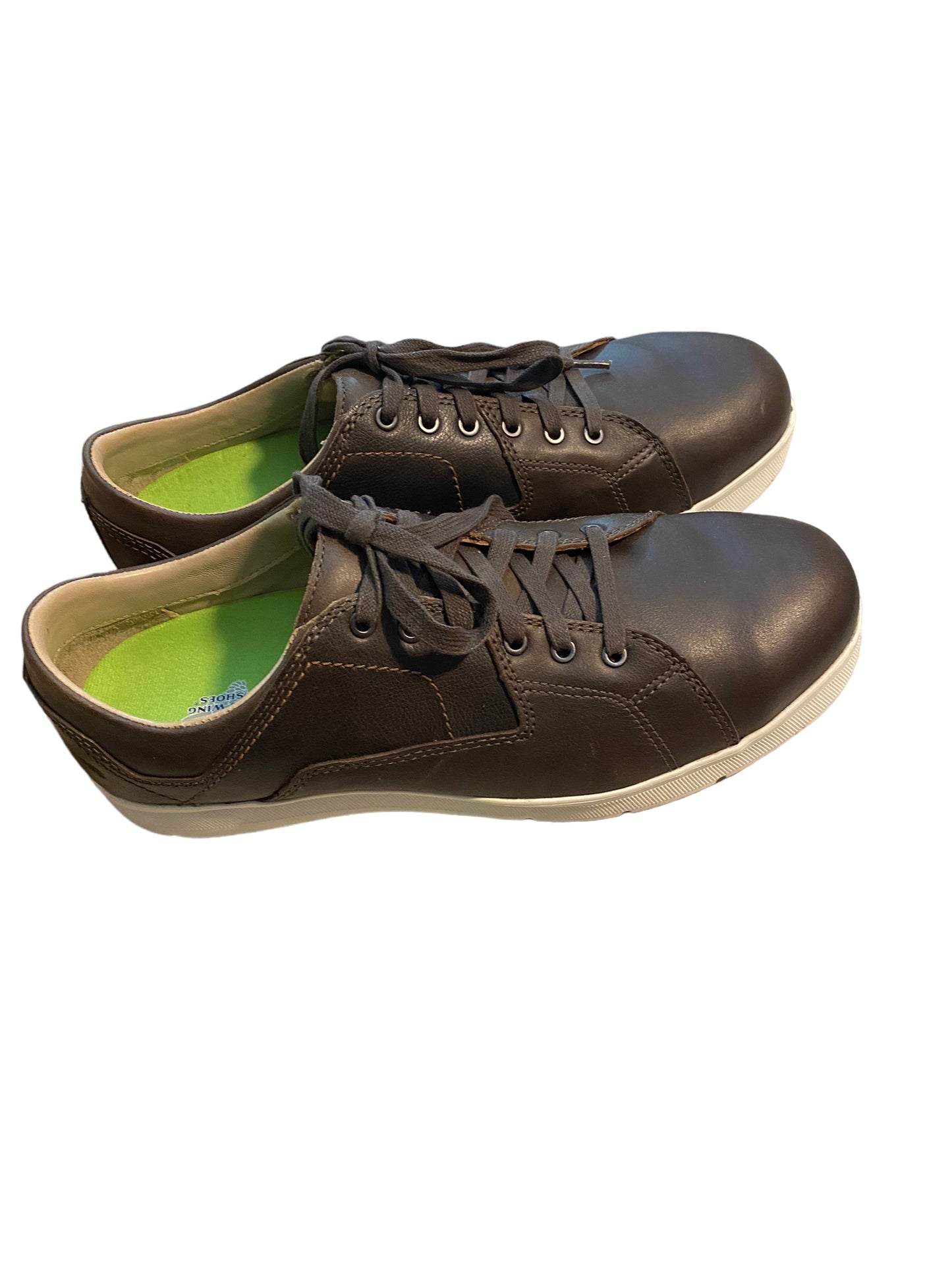 Mens Brown Casual Work Shoes
