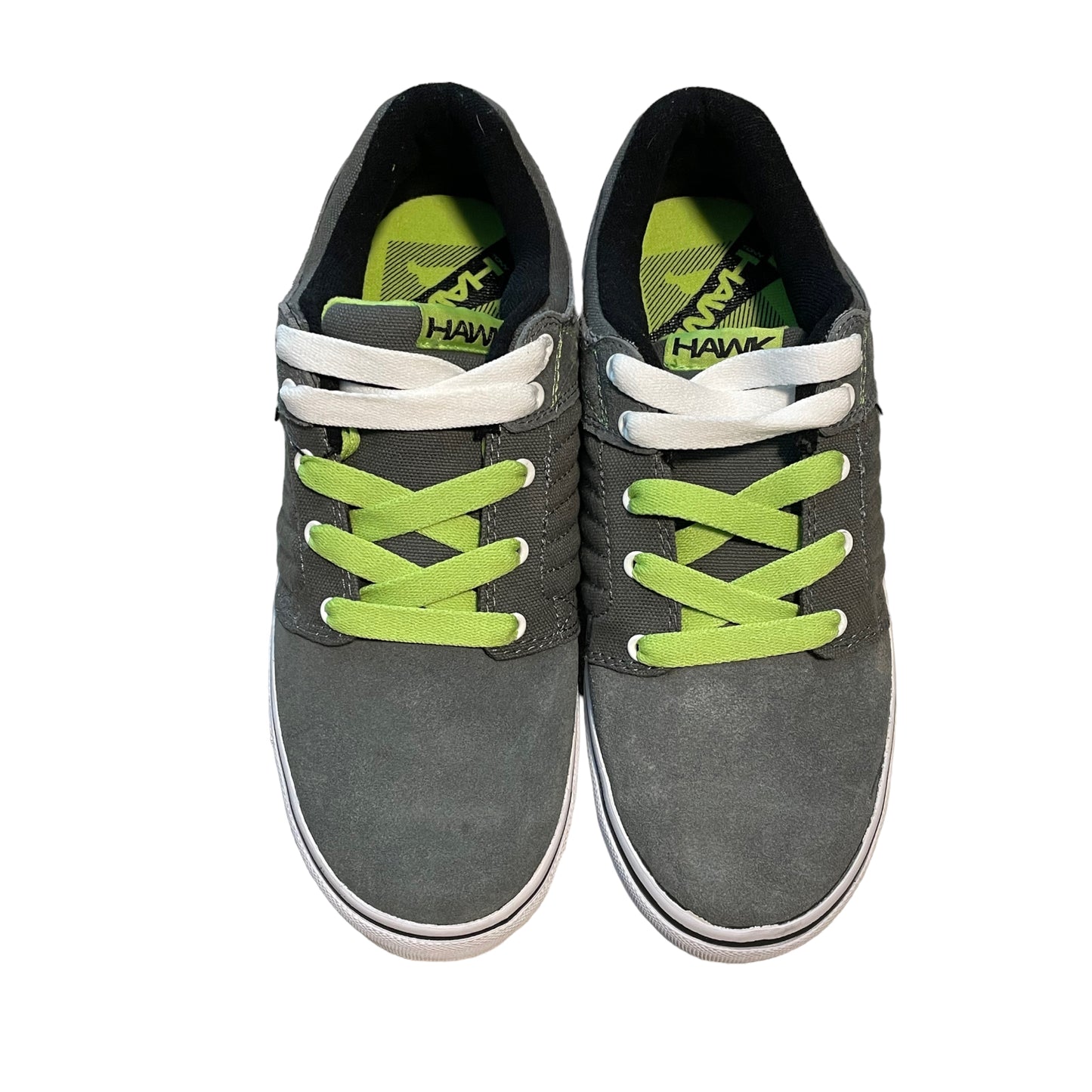 Hawk Gray Green Boys Sneakers