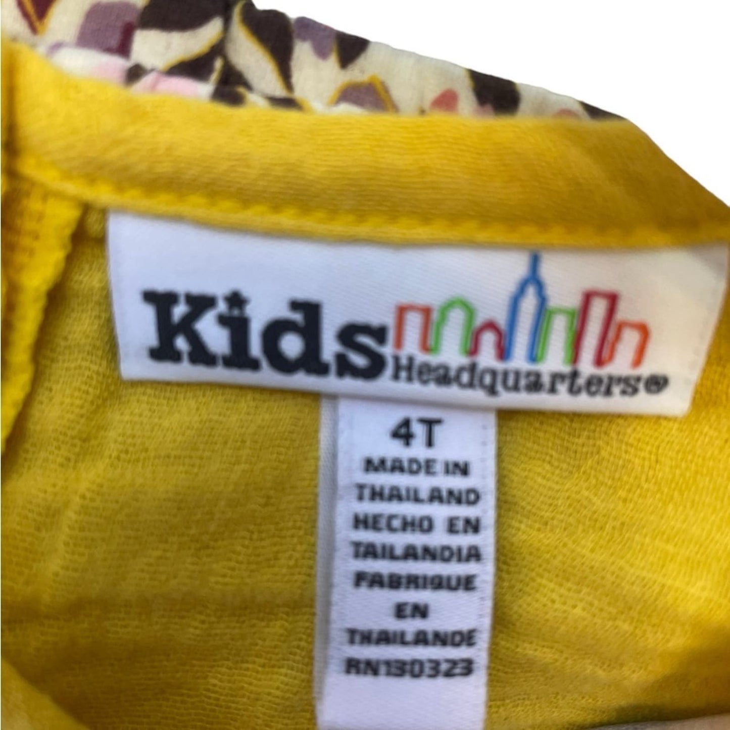 Kids Headquarters Yellow 2 Pc Set