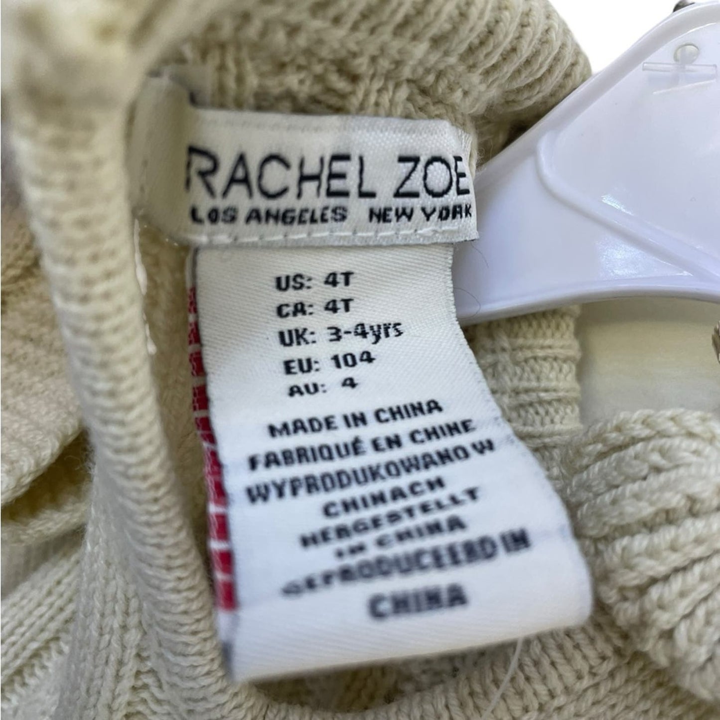 Rachel & Zoe Tan Sweater Dress