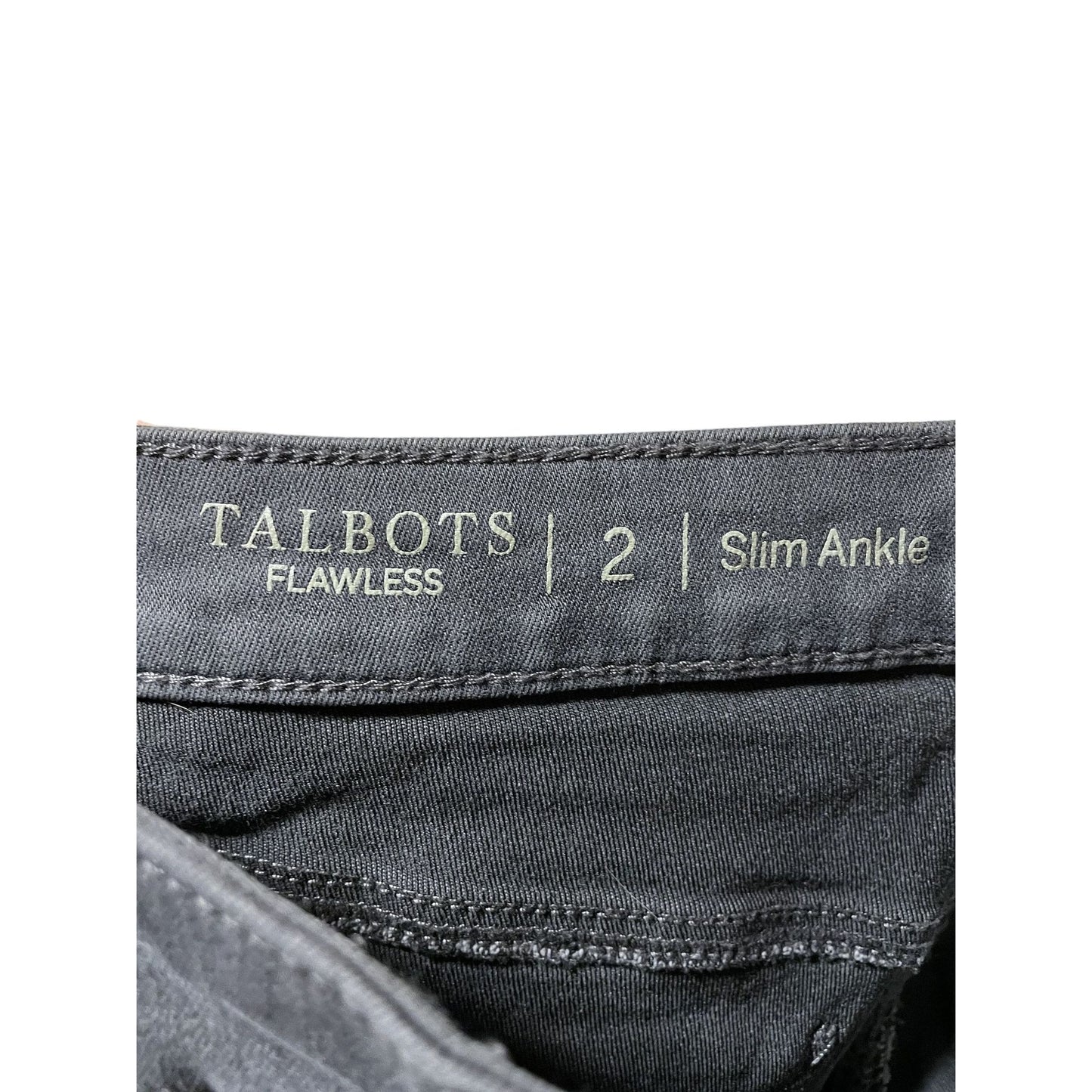 Talbots  Flawless Slim Ankle Gray  Pants