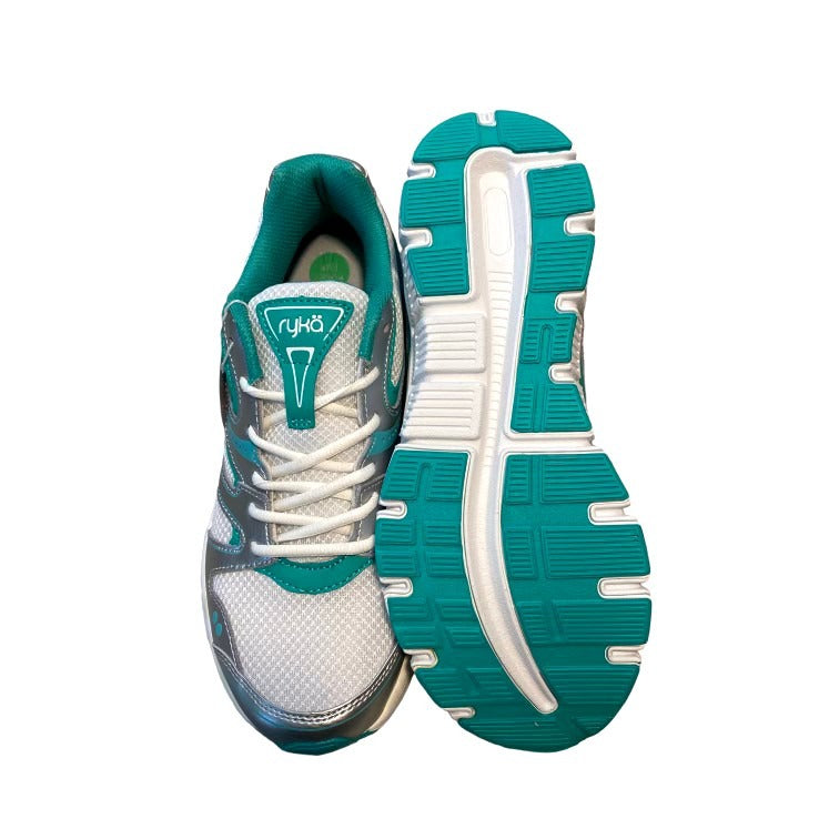 Ryka Teal White Sneakers- New
