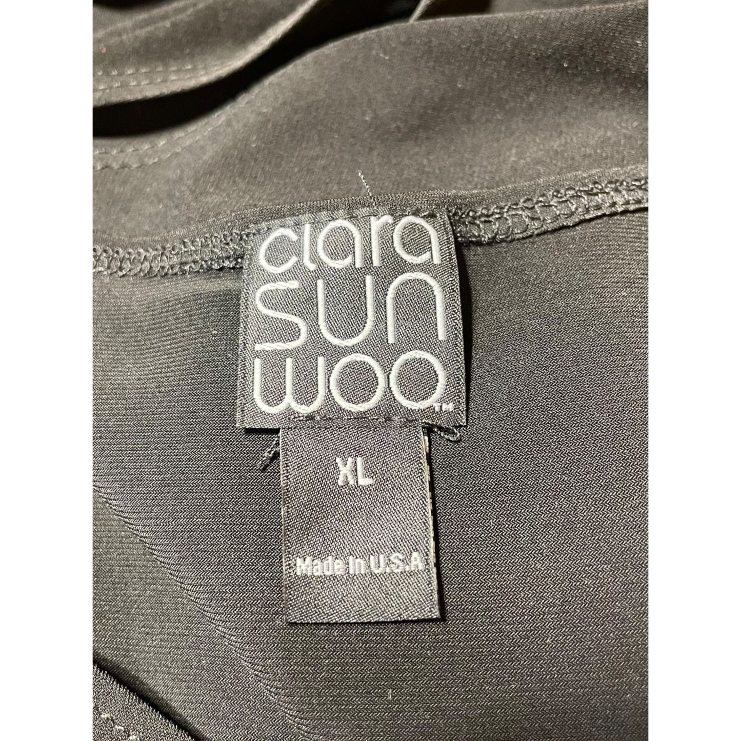 Ciara Sun Woo Black Sleeveless Shell