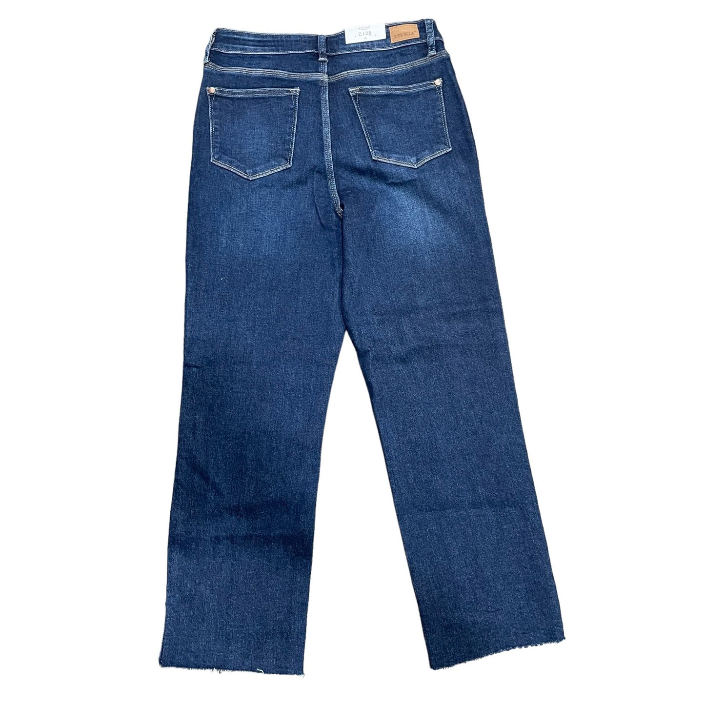 Judy Blue Dark Denim High Rise Cropped Straight