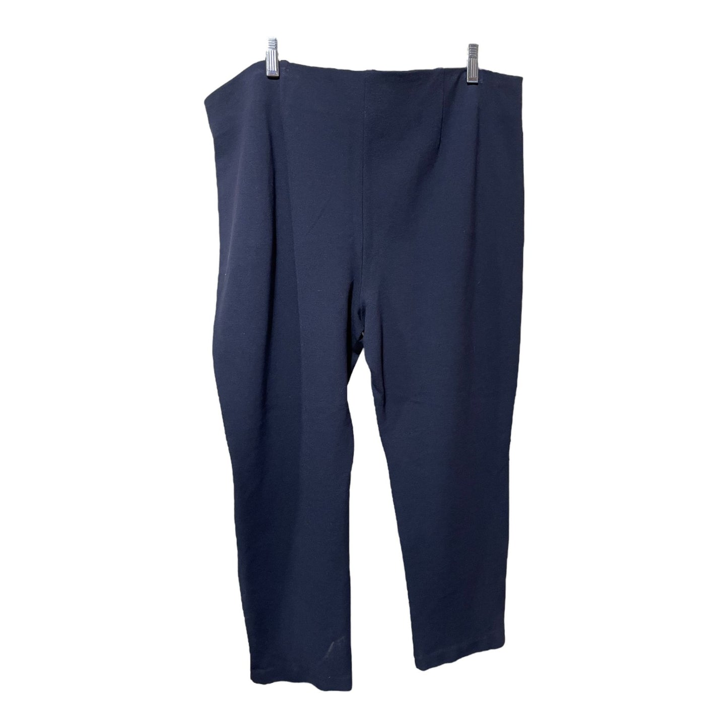 Chico's Navy Blue Pull on Ankle Pants