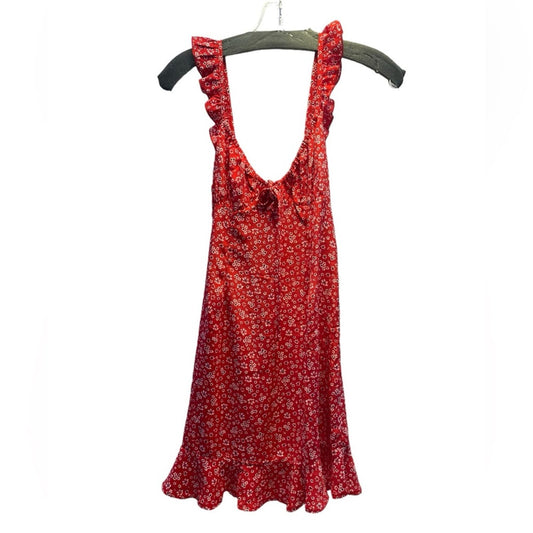 Hello Molly Red Floral  Dress