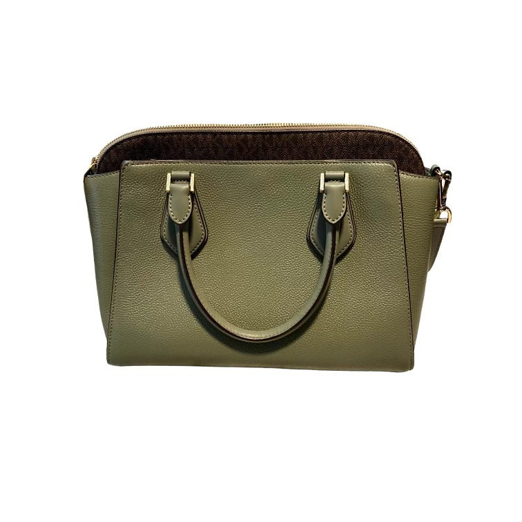 Michael Kors Sage Green Leather Handbag